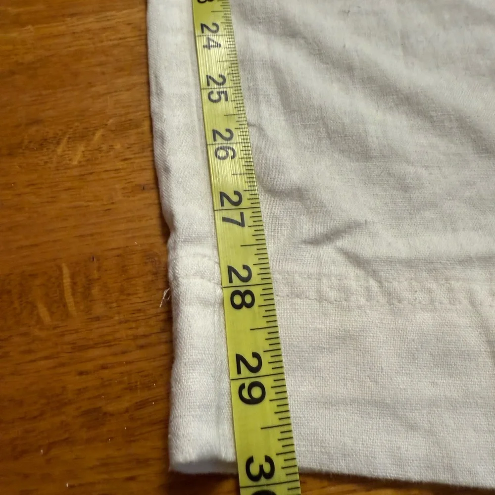 Old‎ Navy Womens Linen Blend Wide Leg Pull-On Pants XXL NWT Calla Lily Ivory